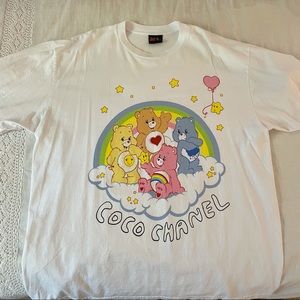 NWOT Mega Yacht Limited Edition ‘Sharing is Caring’ Coco Chanel Tshirt